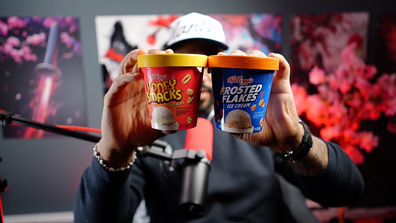 Trying EVERY Kellogg's Ice Cream Flavor