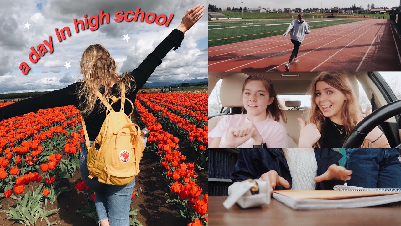 a REAL day in my life in high school *senior year*