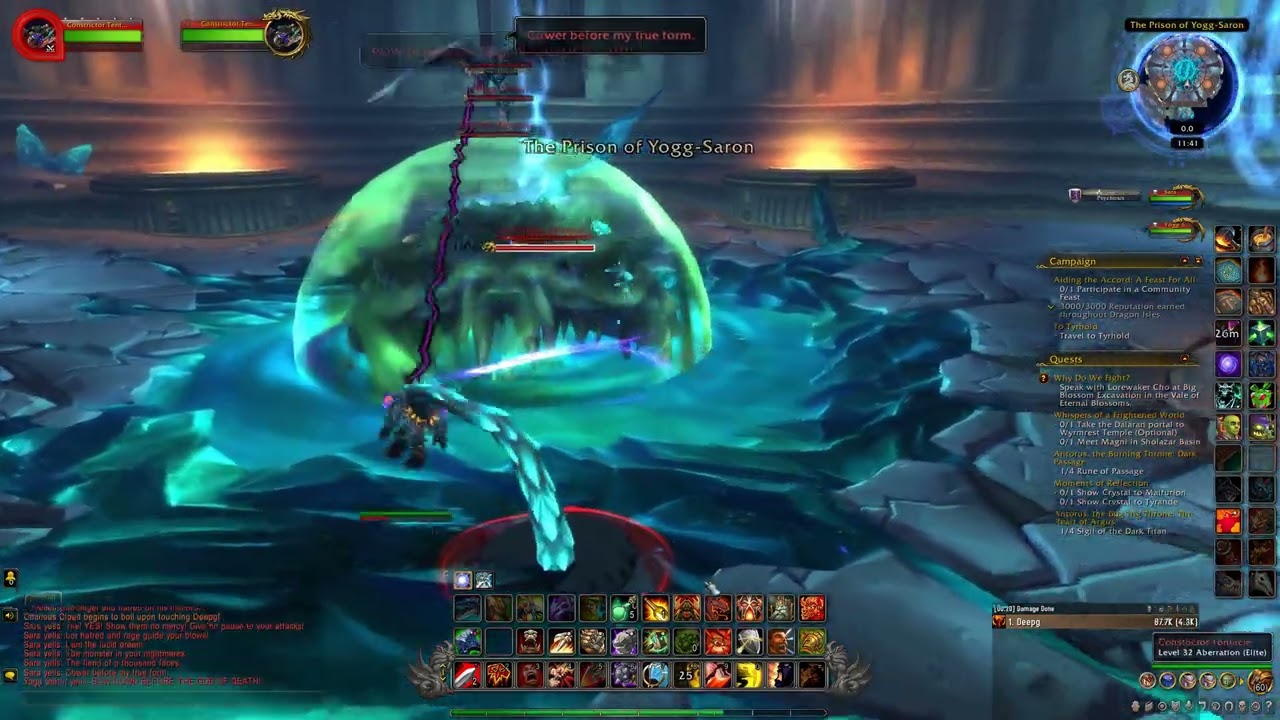 How to do Yogg-Saron location, and solo Mimiron's Head Mount Walkthrough.