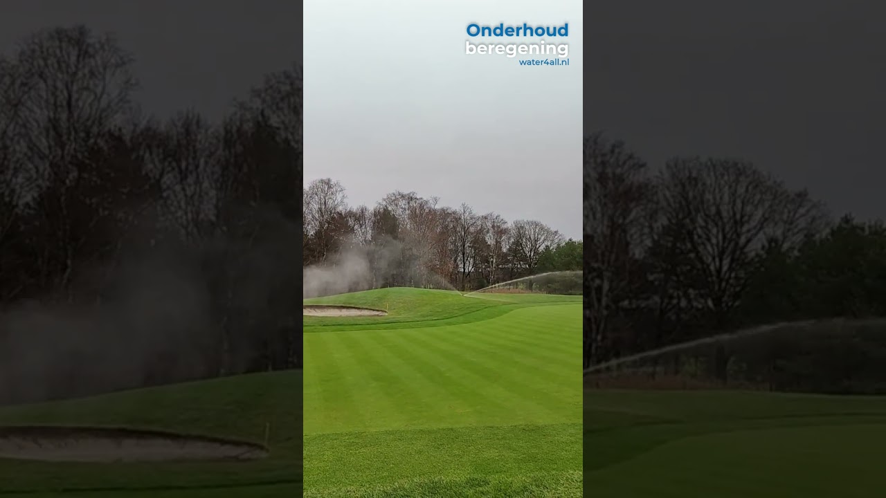Beregening Winterklaar Maken - Vorstpreventie op de Golfbaan!