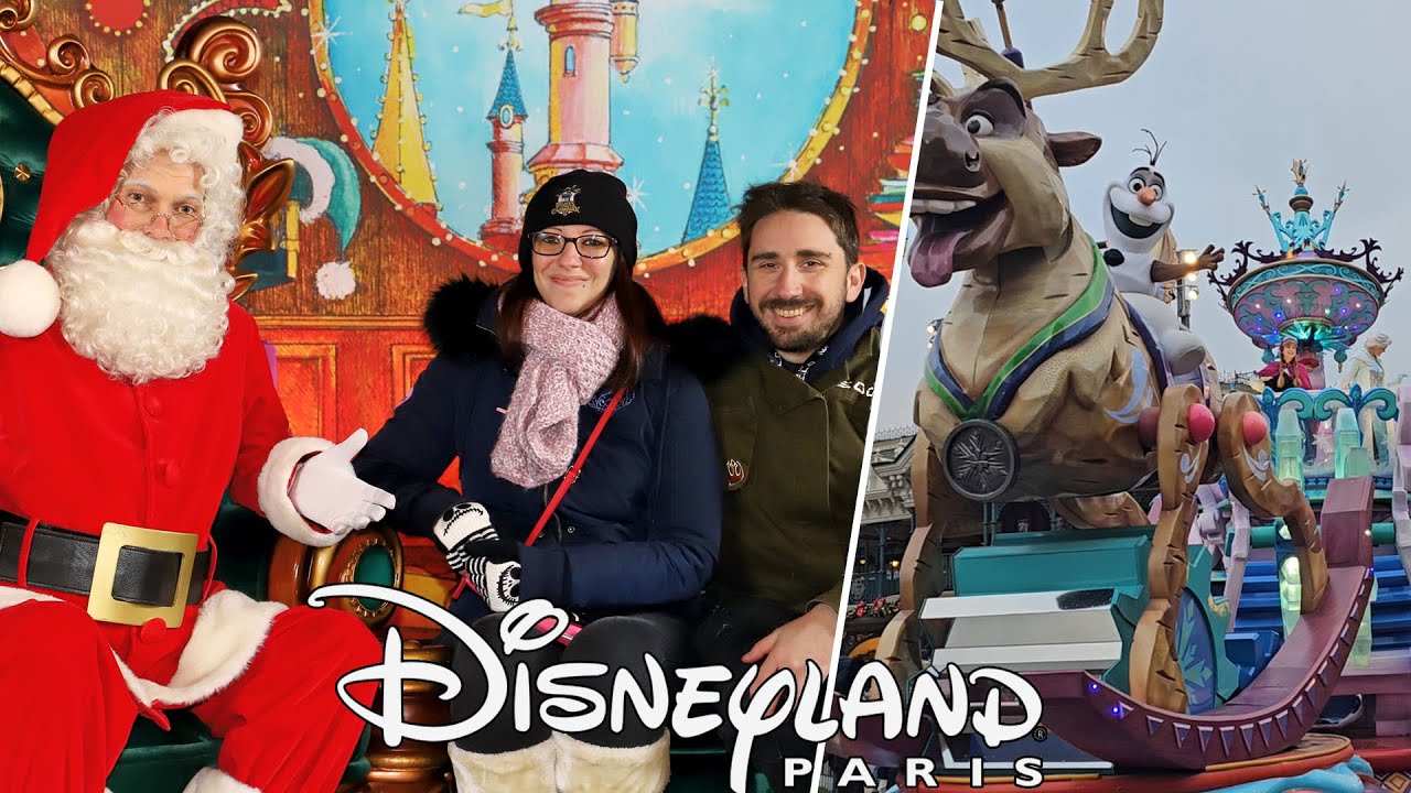 RENCONTRE AVEC LE PERE NOEL + 10 ANS DE FROZEN DISNEYLAND PARIS - NOEL 2023