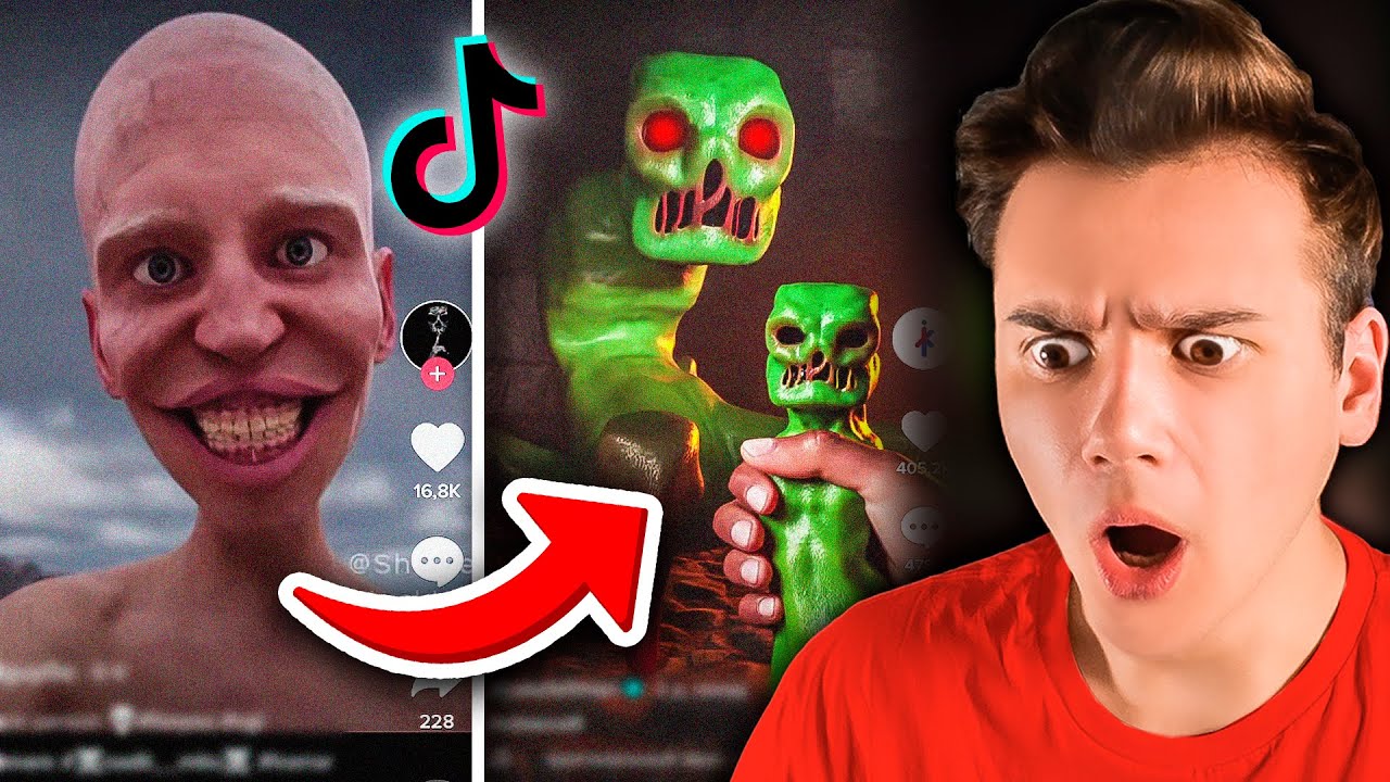 Я Нашёл Проклятых УПЫРЕЙ в ТикТок 👹🔪 Lights Are Off *Реакция* 👹 Страшная Анимация | Рома Субботин