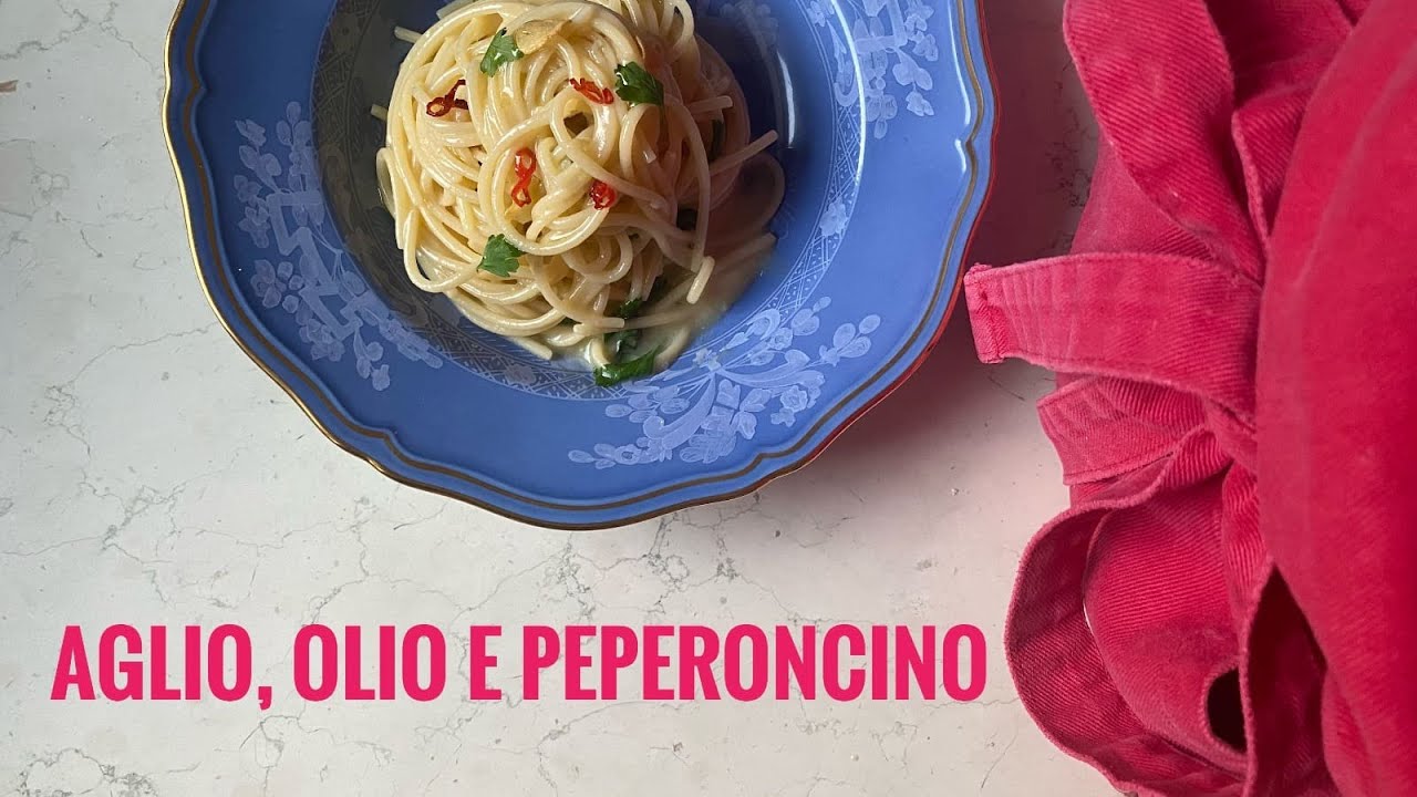 aglio, olio e peperoncino - la goduria della semplicità