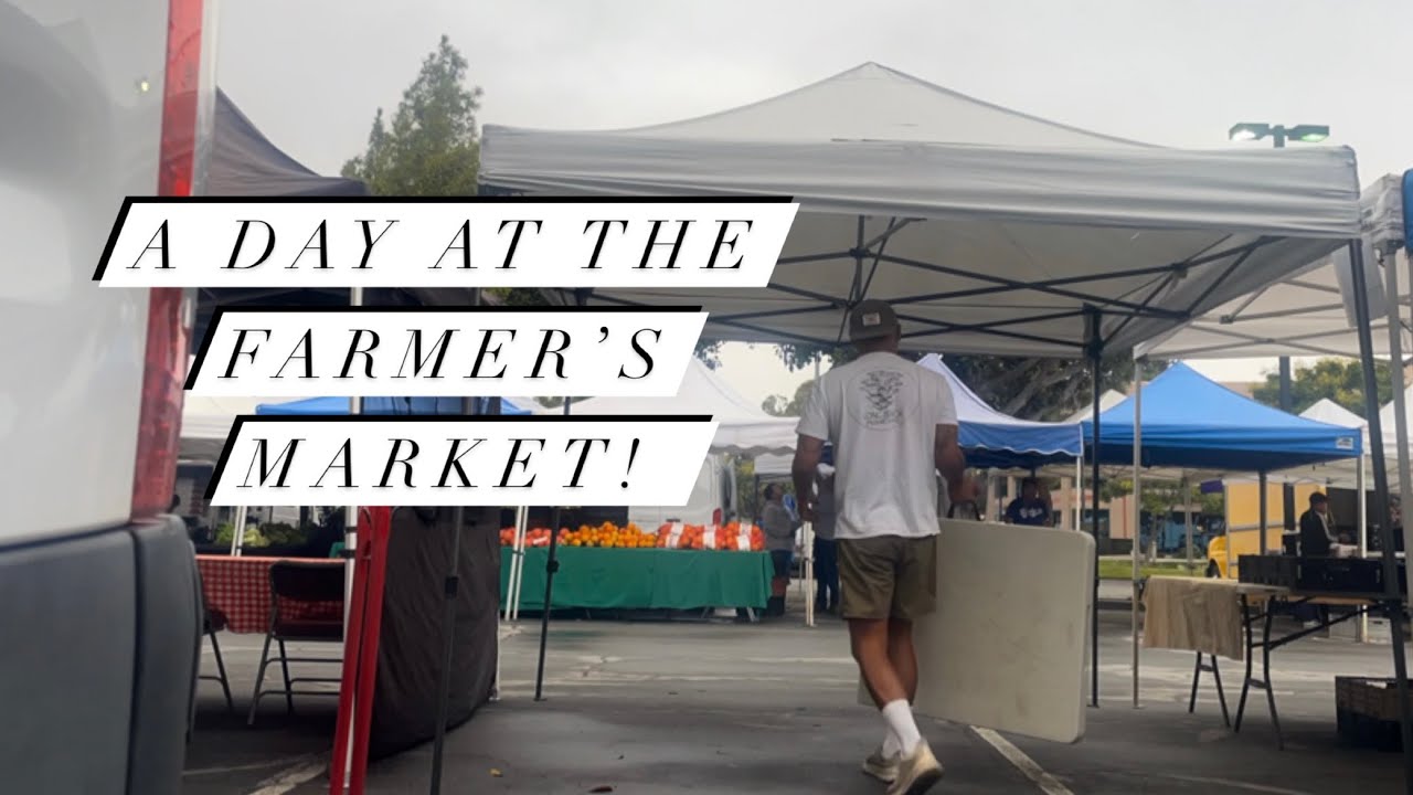 Day in the Life of a Mushroom Farmer: Selling at the Farmers Market!