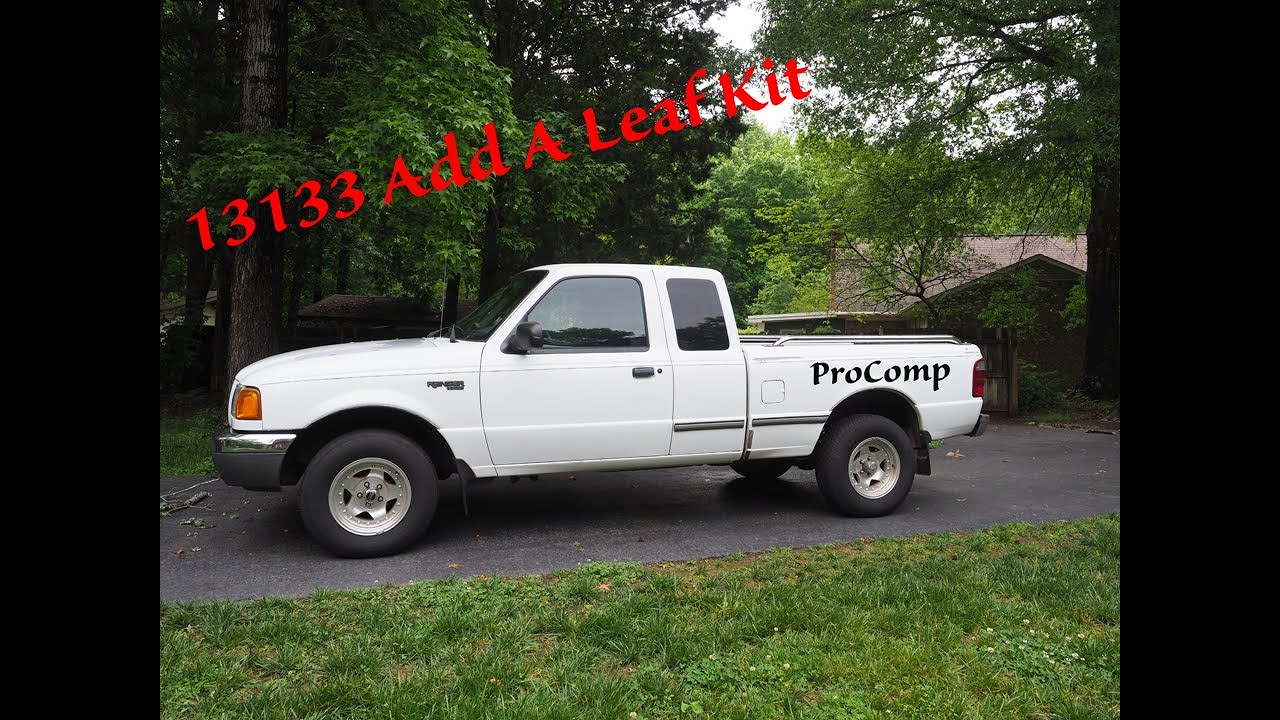 01 Ford Ranger 13133 Pro Comp Add A Leaf