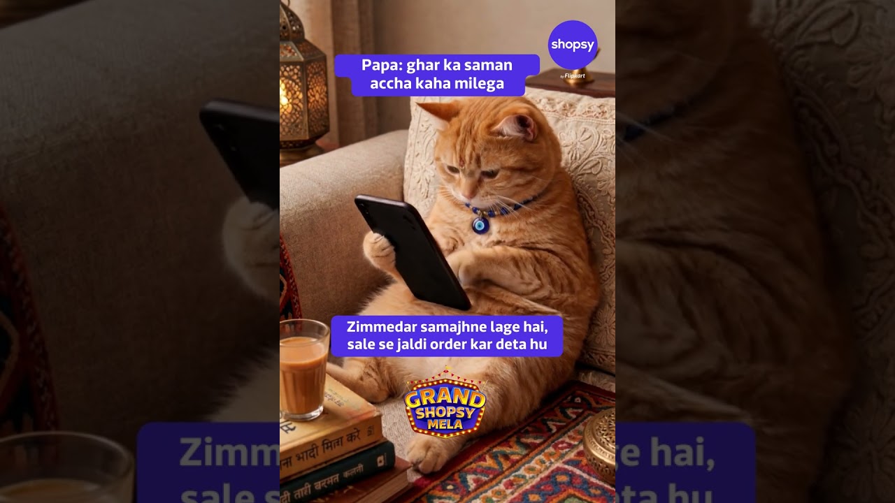 Smart Cat, Smarter Deals. #GrandShopsyMela