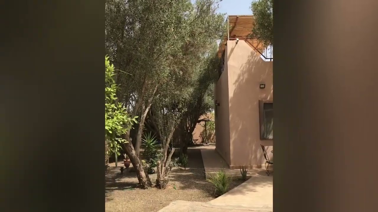 Location de maison avec piscine sans vis &agrave; vis (Maroc)