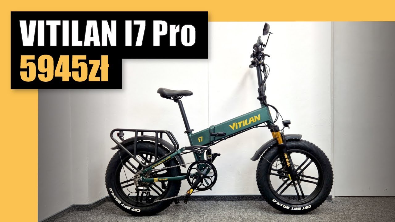Składany fat eBike godny polecenia ✅ Vitilan I7 pro recenzja