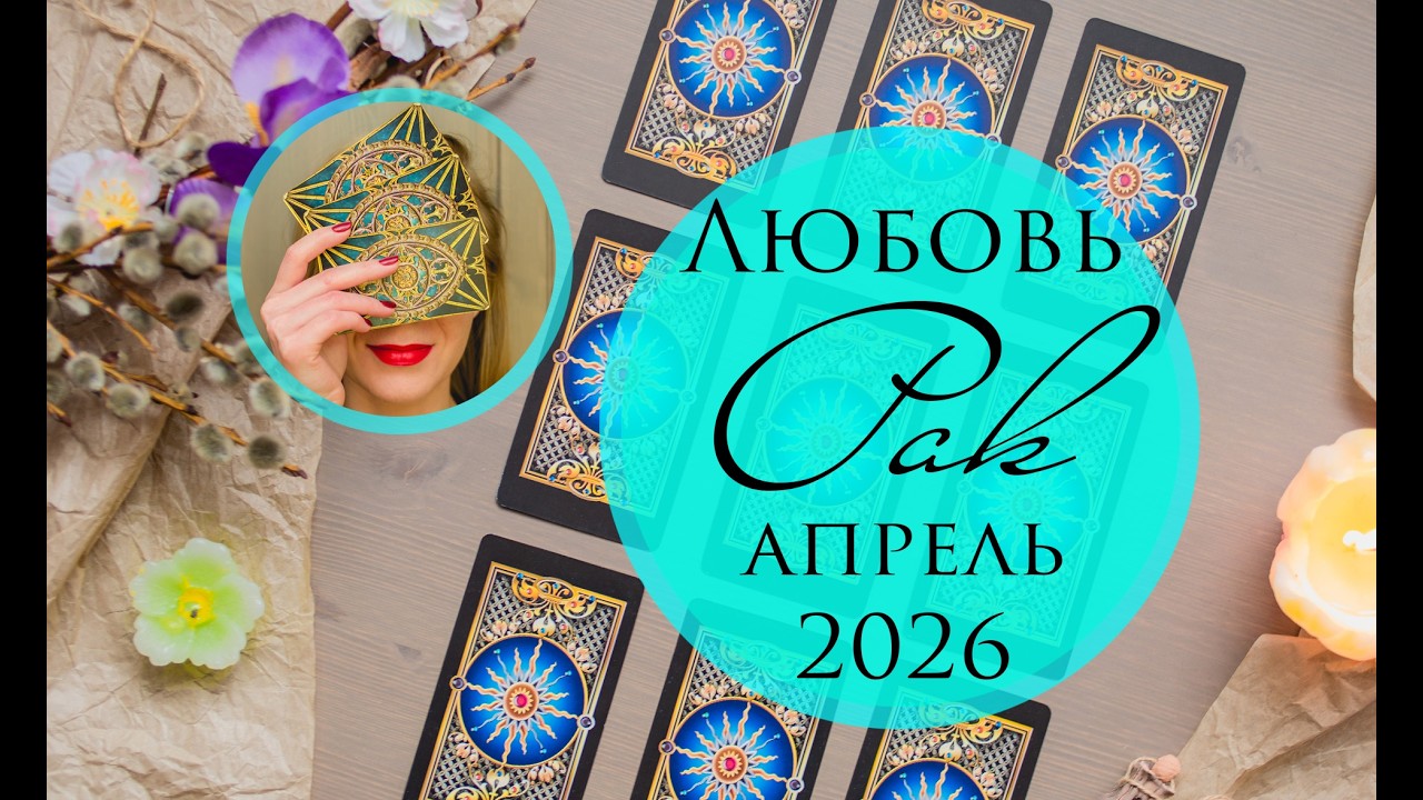 Рак АПРЕЛЬ 2026 любовный прогноз на картах Таро