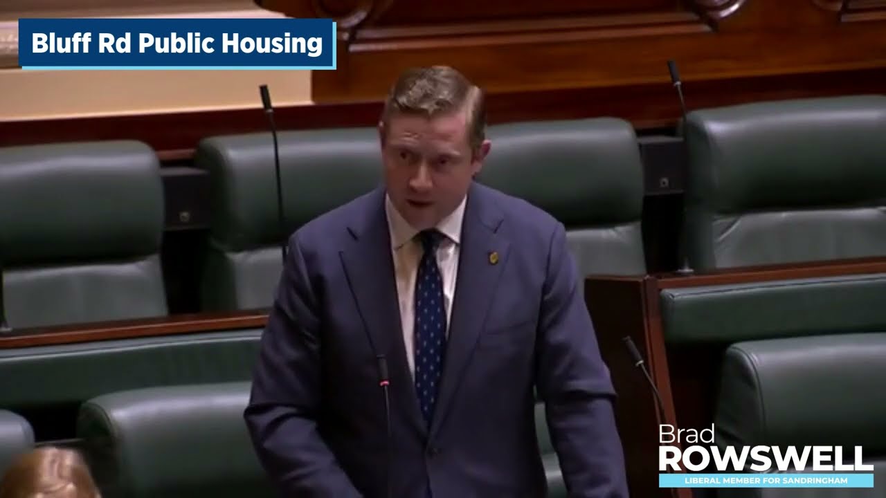 Homes Victoria & Bluff Rd Social Housing | Brad Rowswell MP