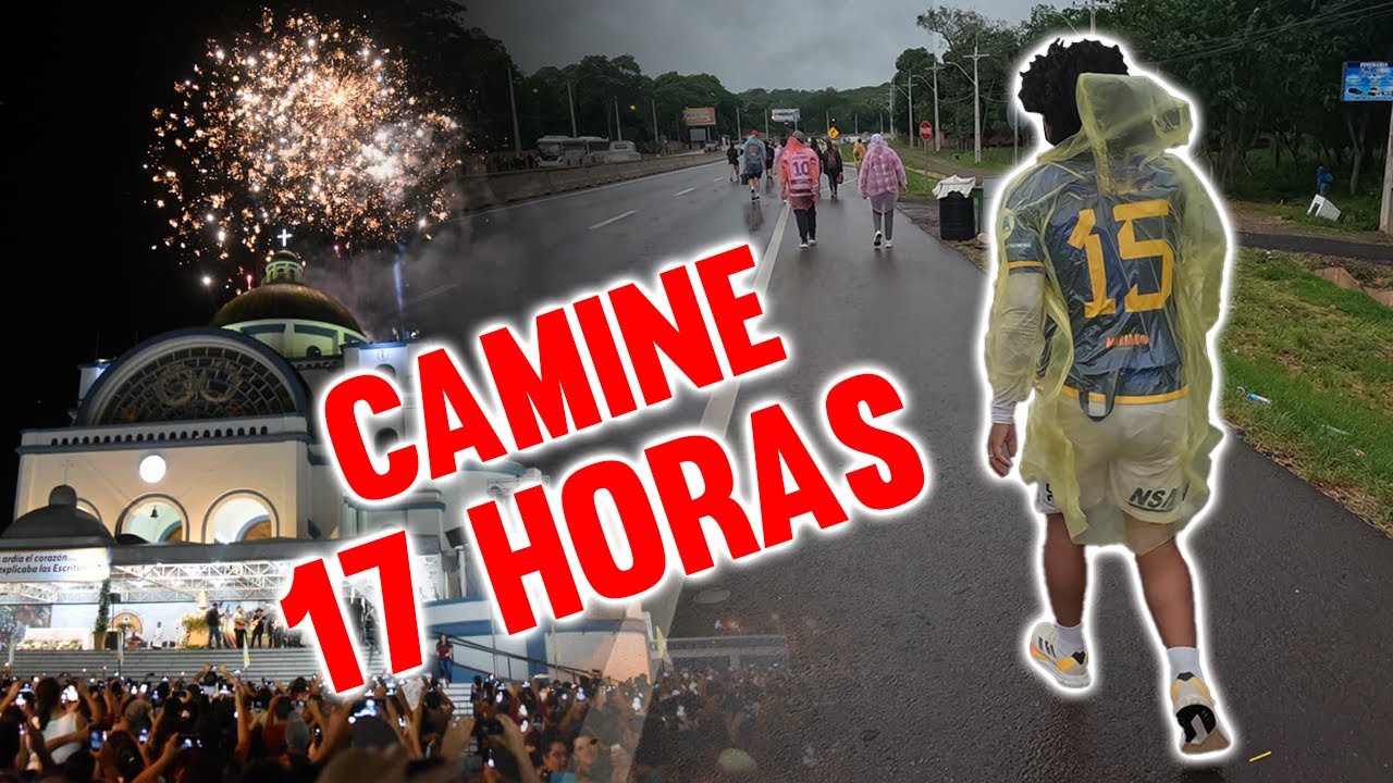 17 HORAS!!! 🥵🚶‍♂️ Caminé de Asunción a CAACUPE | Mi experiencia