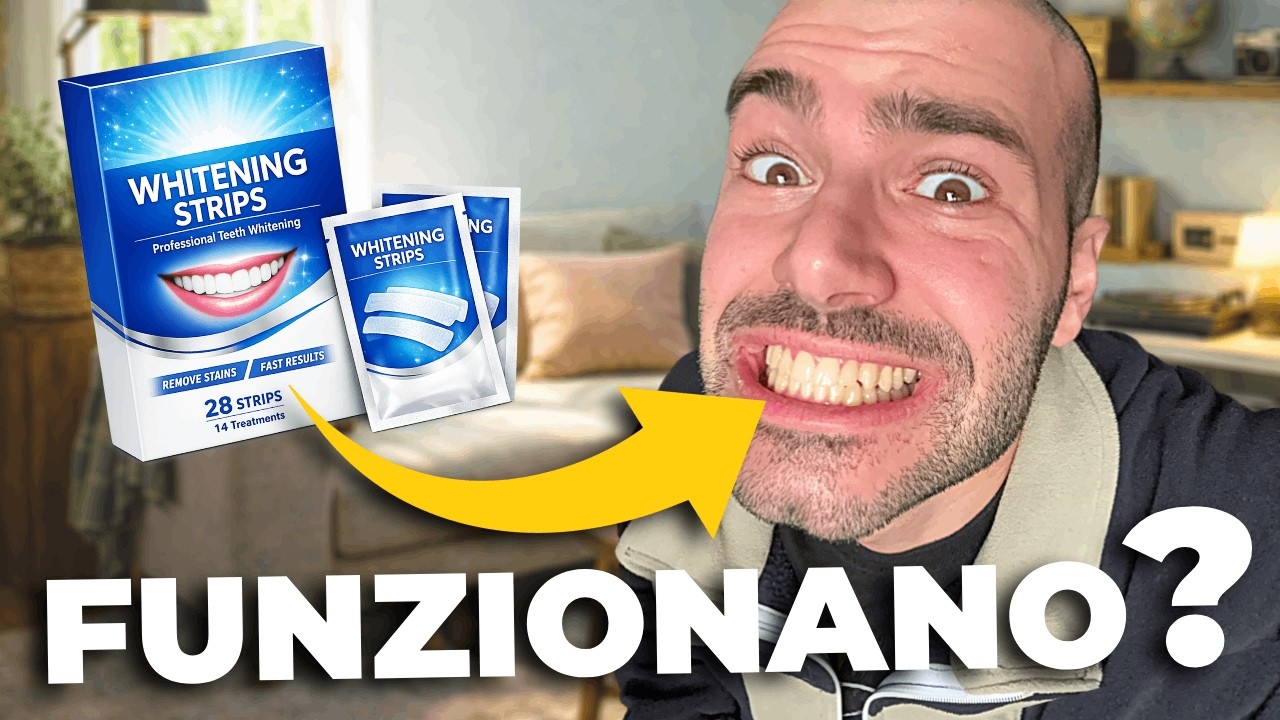 Provo le strisce sbiancanti virali di tiktok