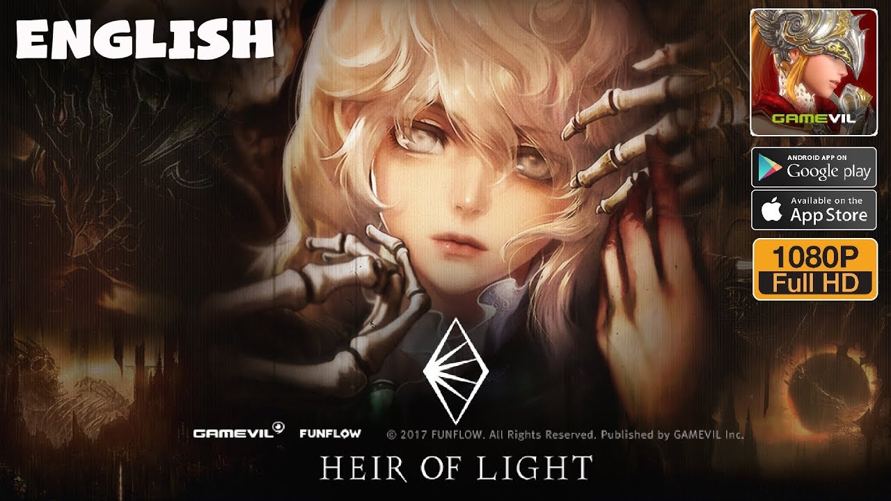 Heir of Light by Gamevil ENGLISH Version Gameplay Android