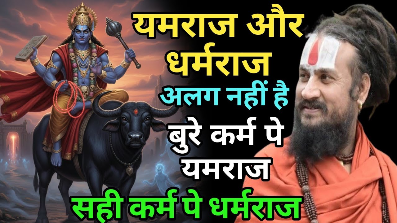 यमराज सबके लिए यमराज नहीं हैं धर्मराज सबके लिए धर्मराज नहीं है | vipin Bihari Das Bundeli Bhagwat 