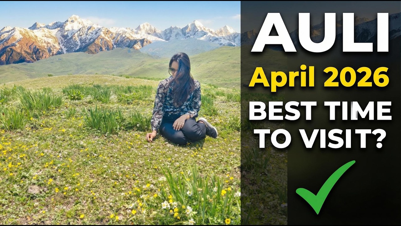 Auli April 2026 | Weather, Stay, Budget, Trek | Snow or not?