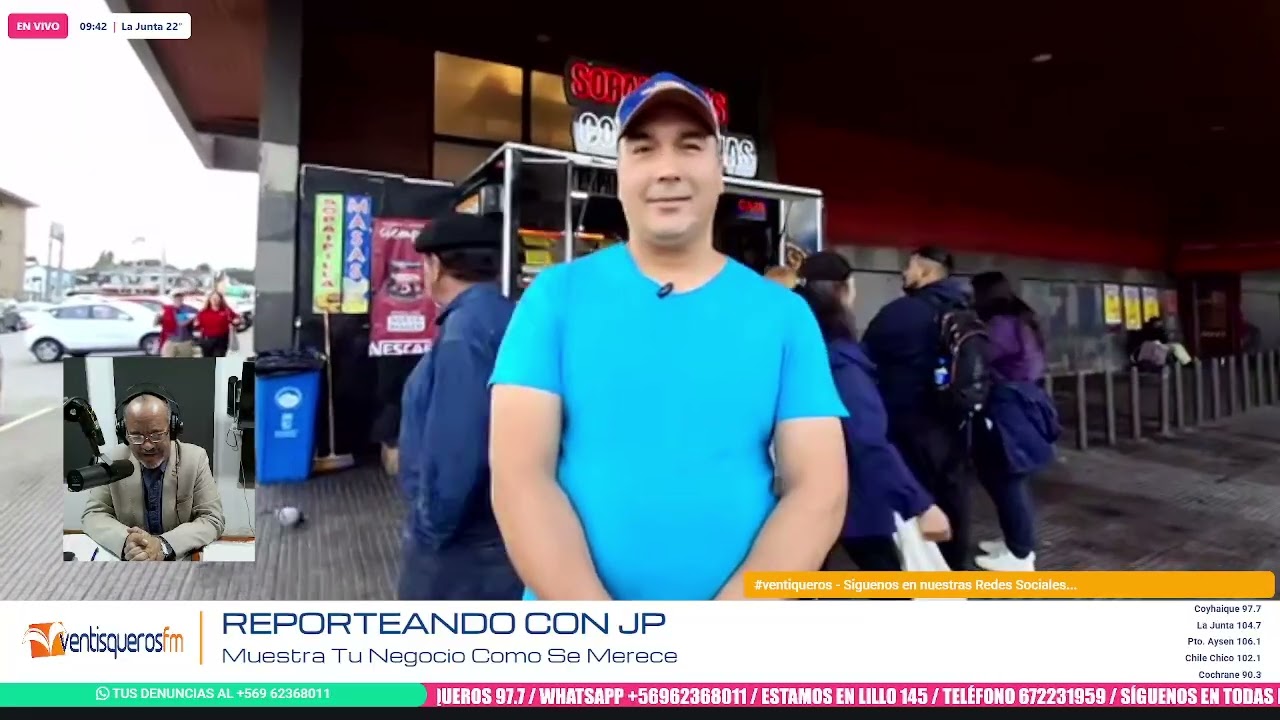 📢 Reporteando con JP va hasta tu lugar y muestra tu negocio como se merece.