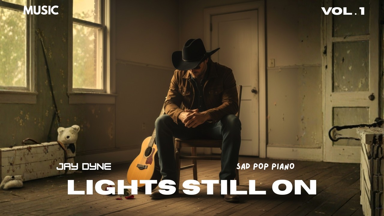 Lights Still On &ndash; Jay Dyne | Sad Pop Piano | Lyric Video