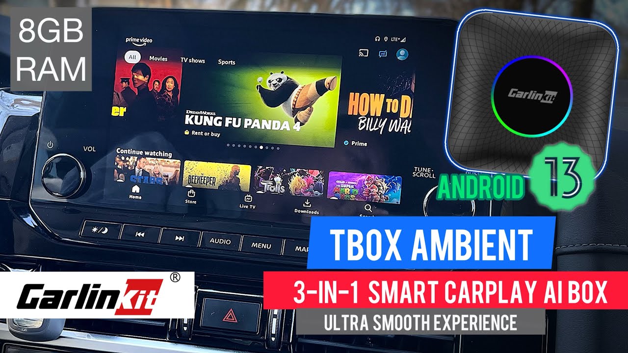 Обзор Carlinkit Tbox Ambient | Ультраплавный блок CarPlay AI