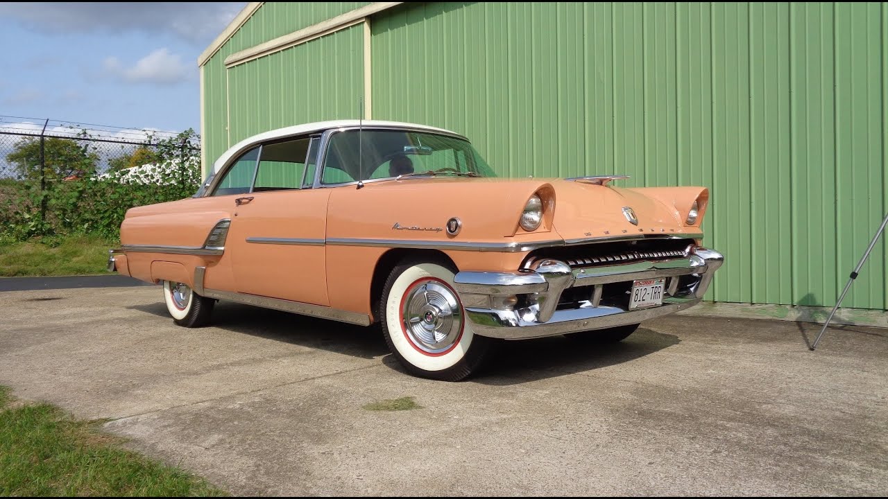 1955 Mercury Monterey Hardtop in White / Sun Glaze Paint & Ride on My Car Story with Lou Costabile