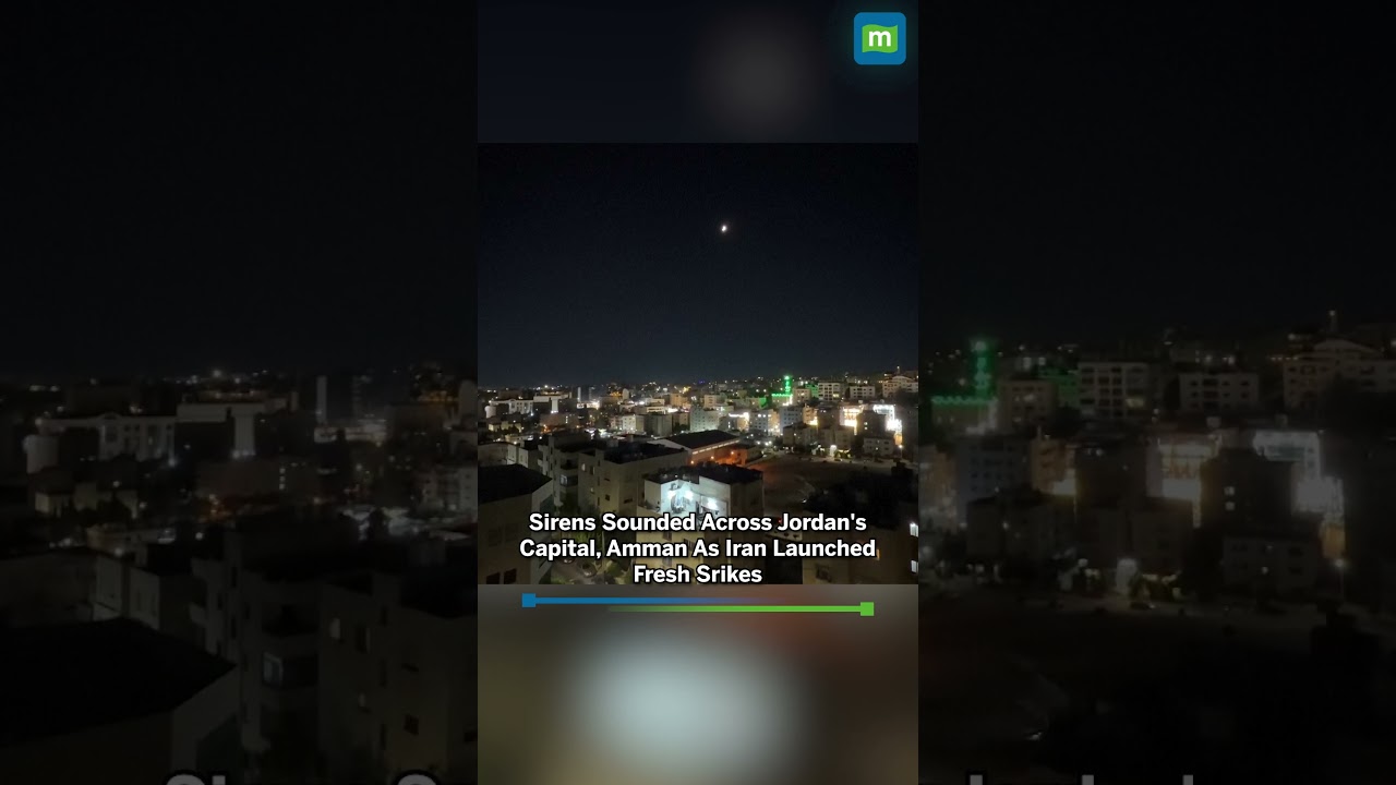 Iran Launches Fresh Missile Attack on Jordan as Sirens Sound in Amman