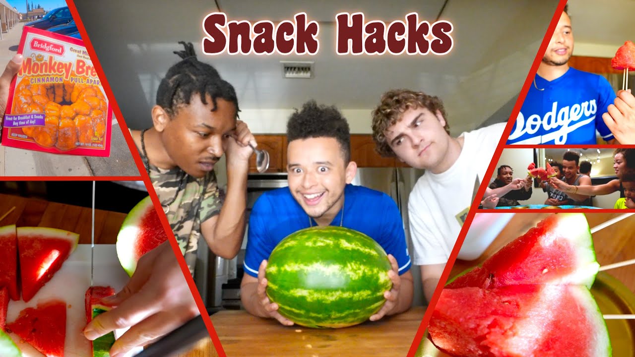 X makes life hack snacks