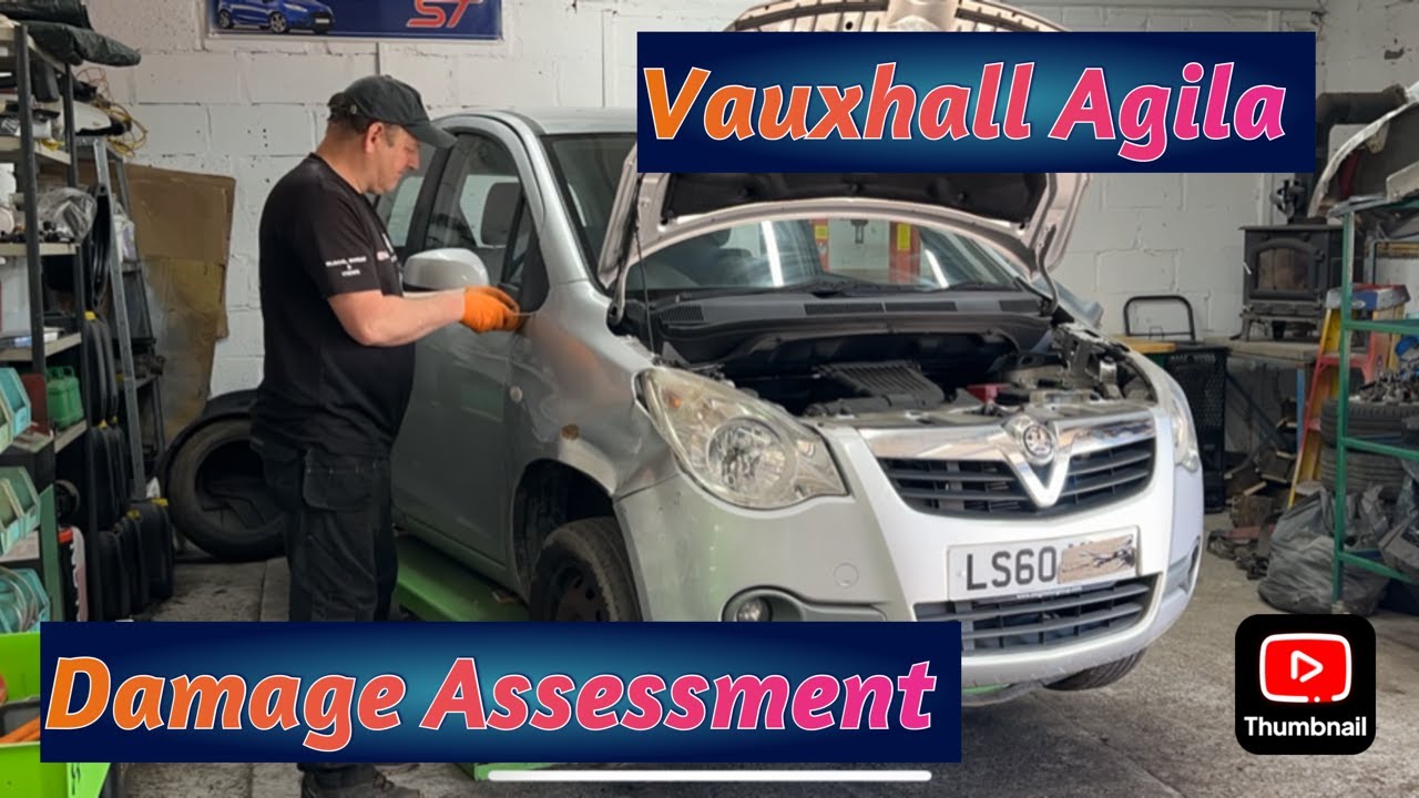 Vauxhall Agila S Cat N Damage Assessment And I Found Some Thing Wrong With The Toyota Aygo ????