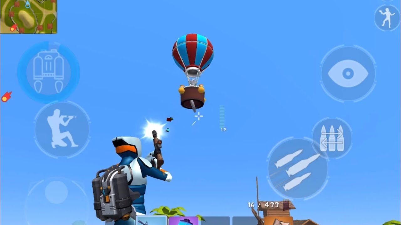 Rocket Royale HOT AIR BALLON EVENT - Android Gameplay