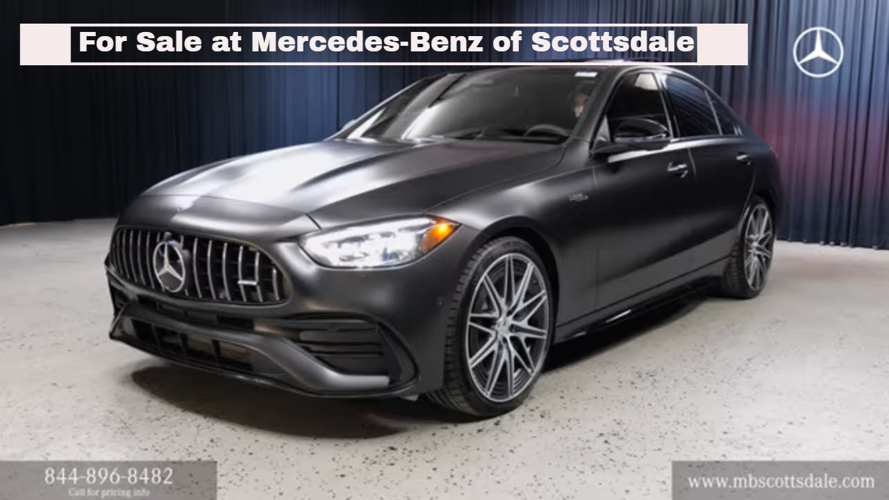 MB Scottsdale - 2026 Mercedes-Benz AMG® C-Class C 43 4MATIC® Sedan AZ