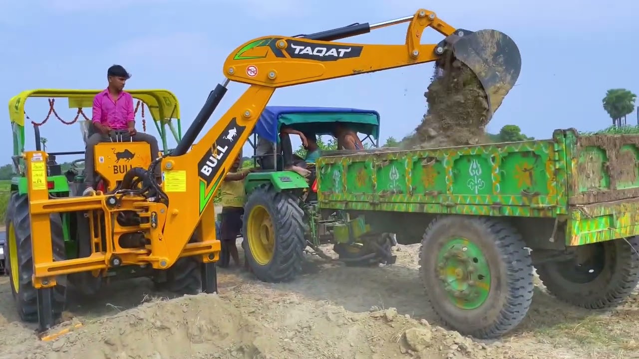 The Unbelievable Bull Taqat Backhoe Loader Review