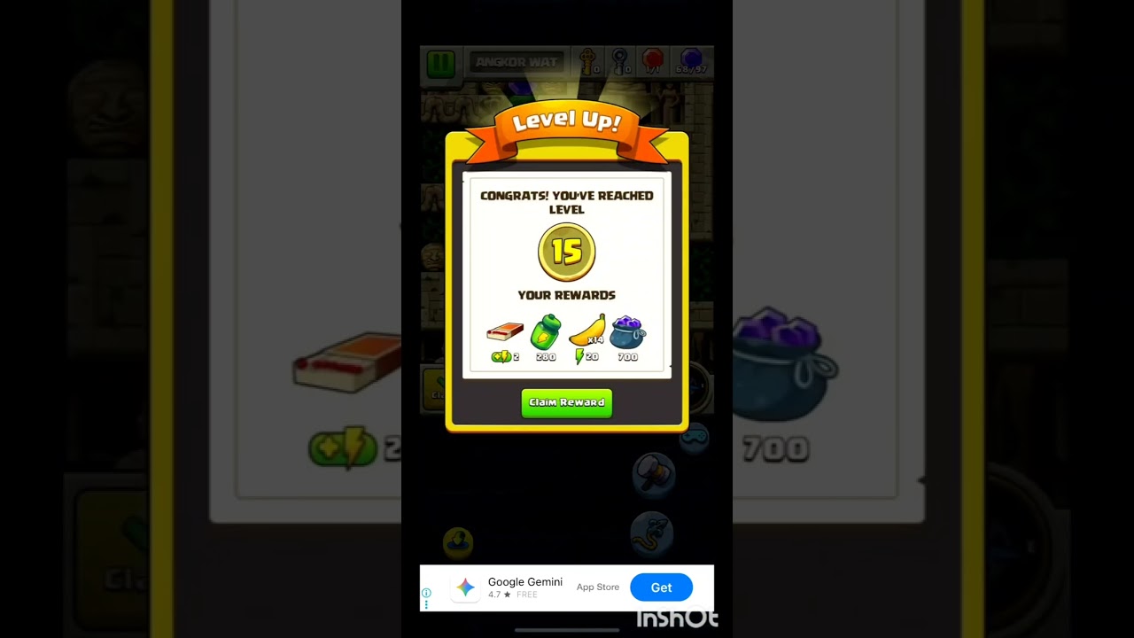 Diamond quest| Angkor Wat| Level 5|With mystic hook|