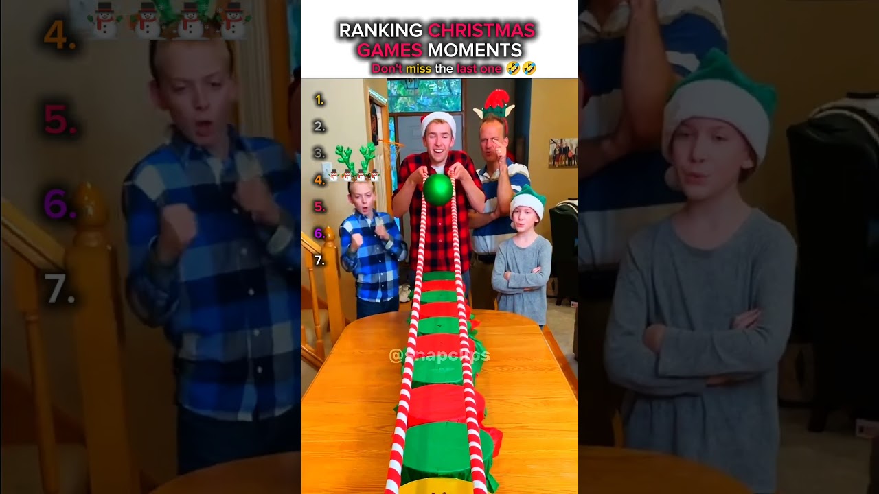 Christmas games are so fun 😊😊