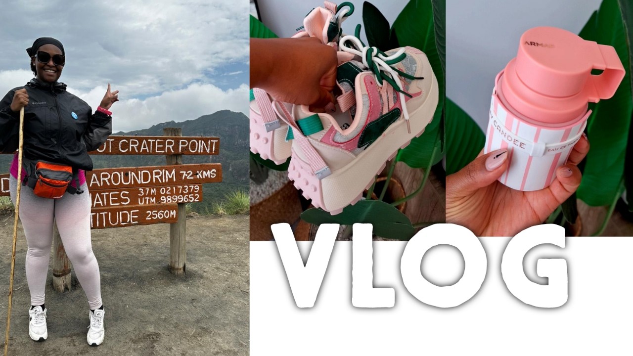 I conquered a mountain | Hiking Mt  LONGONOT, Grocery Haul, New Shoes, New perfume, Pedi Appt