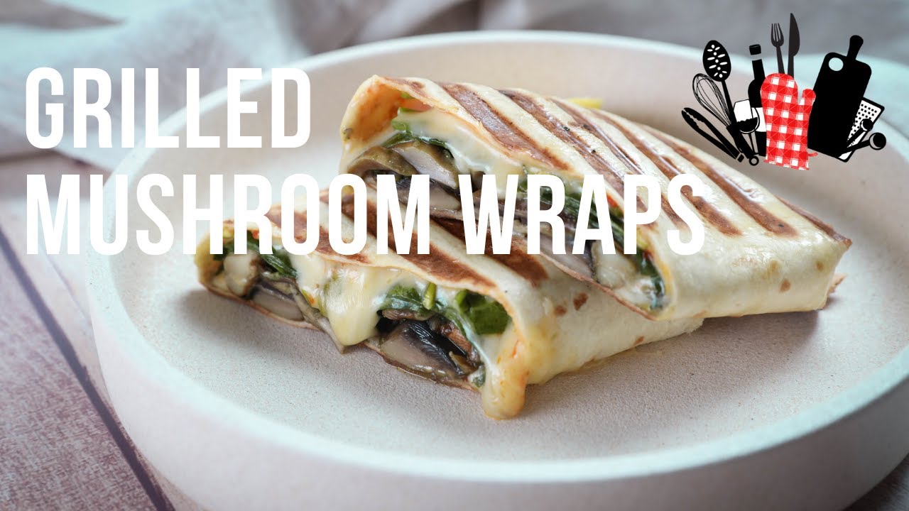 Grilled Mushroom Wraps | Everyday Gourmet S11 Ep22