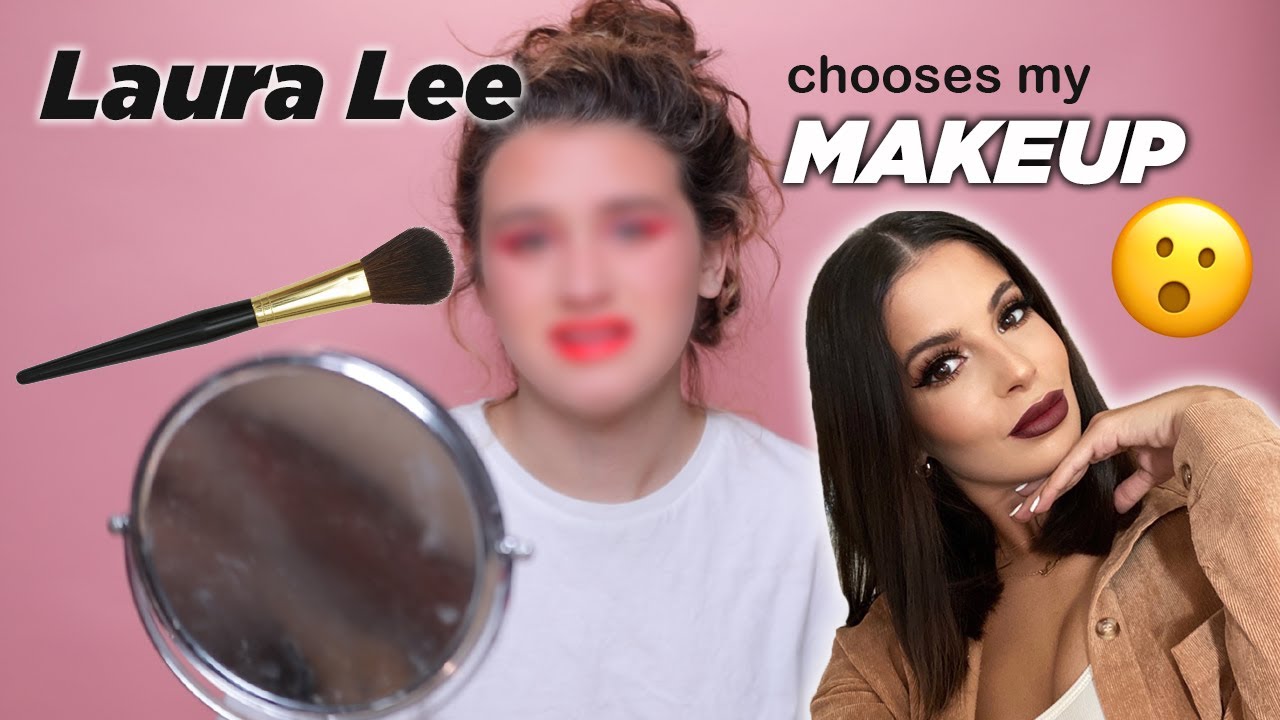 My aunt Laura Lee picks out my makeup...