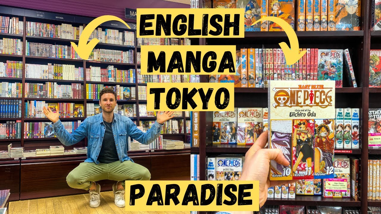 THE BEST JAPANESE BOOKSTORE TO BUY MANGA IN ENGLISH IN TOKYO