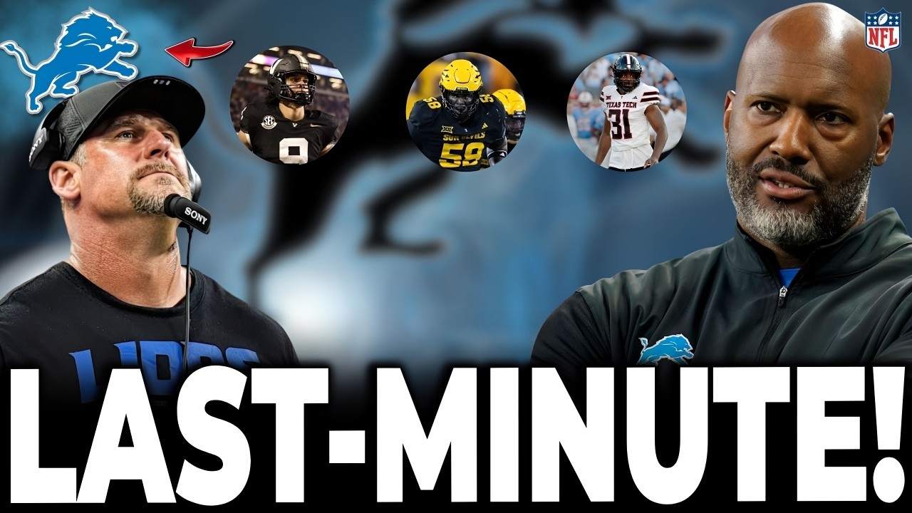 🔴URGENT NEWS!!! NOBODY EXTECTED IT! DETROIT LIONS NEWS TODAY NFL 2026 - DAN CAMPBELL BRAD HOLMES