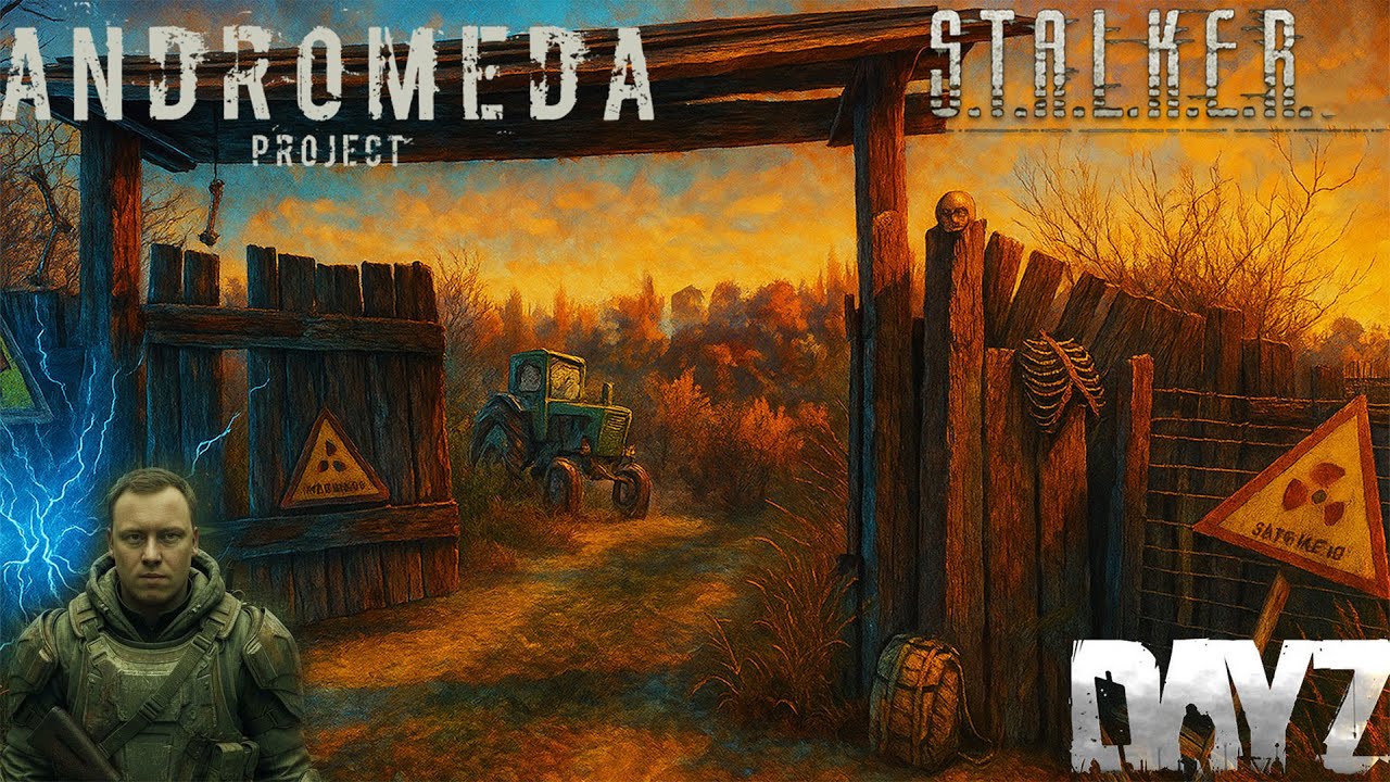 Исследуем Зону DayZ STALKER RP ☢️ Andromeda Project #10/2