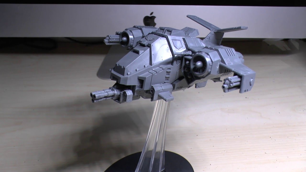 Обзор перехватчика StormHawk (WH40K) для космодесанта