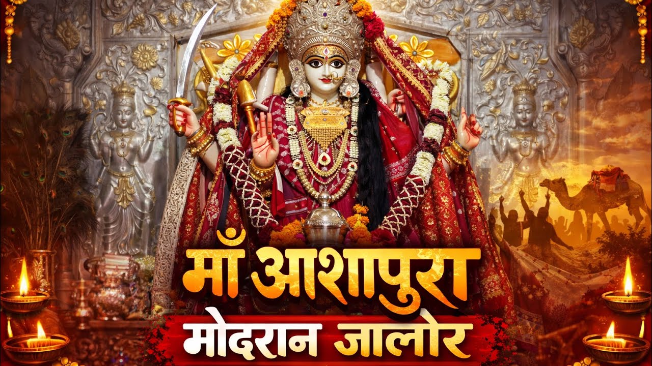 जालोर की शक्तिपीठ माँ आशापुरा 🙏 | मोदरान मंदिर के दिव्य दर्शन