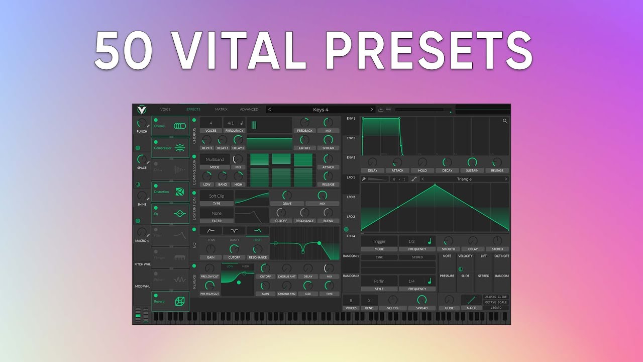 I Made 50 Vital Presets With Organic Sounds