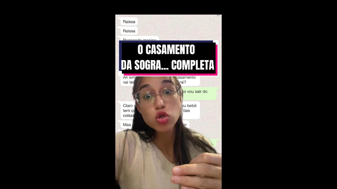 O CASAMENTO DA SOGRA... HISTÓRIA COMPLETA