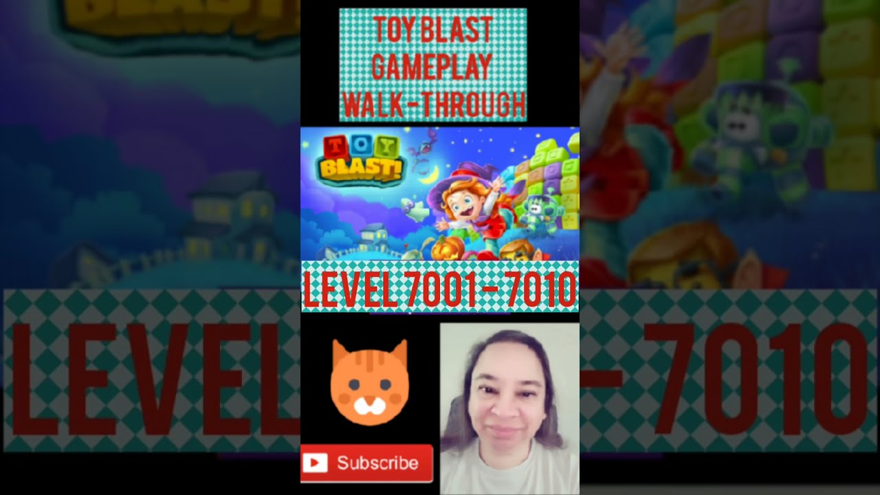 TOY BLAST GAMEPLAY LEVEL 7001 7002 7003 7004 7005 7006 7007 7008 7009 7010 👍✅️ #toyblast #gameplay