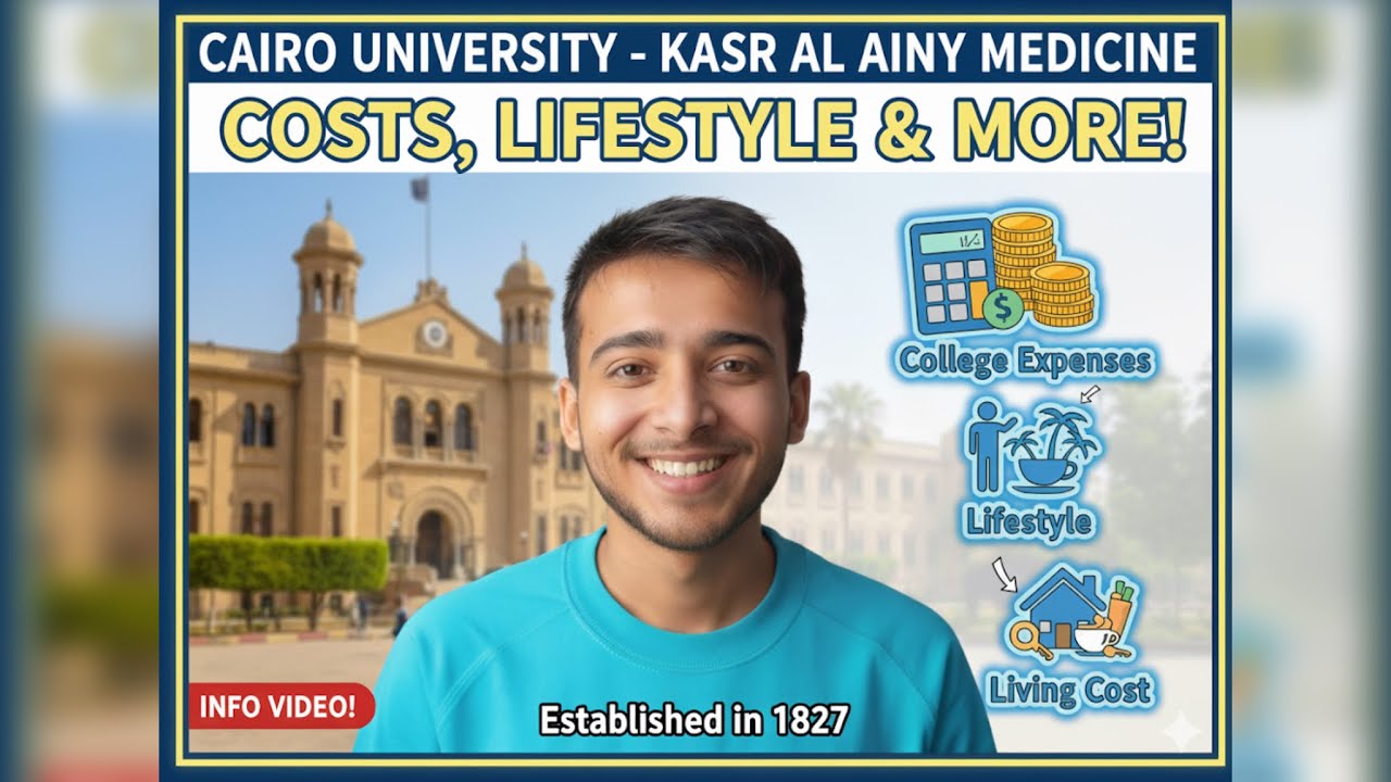 Studying Medicine in Egypt | Cairo University Student Life & Experience