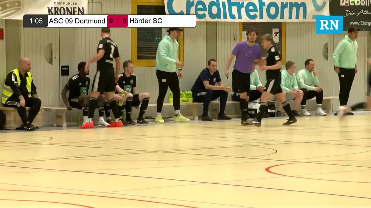 1. Tag Vorrunde, Halle Wellinghofen, ASC 09 Dortmund vs. Hörder SC