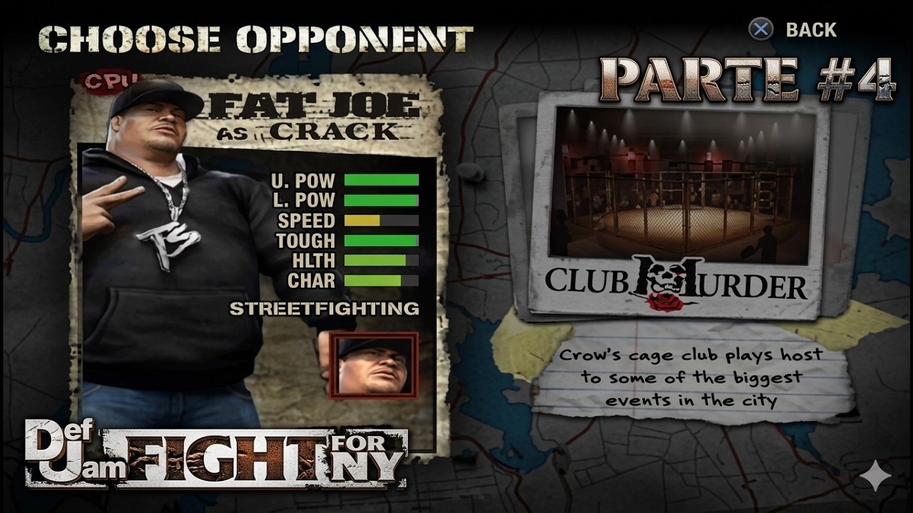 O CARA MAIS CHATO QUE JA ENFRENTEI!!!!! - DEF JAM FIGHT NY - PARTE #4