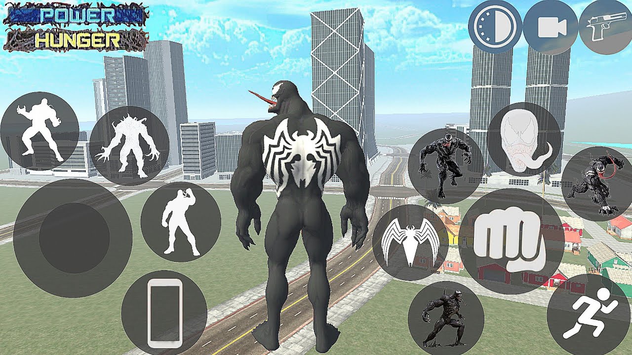 Venom Mode New Update In Indian Bikes Driving 3D Game | Giant Venom Buster vs Venom Fighting ||