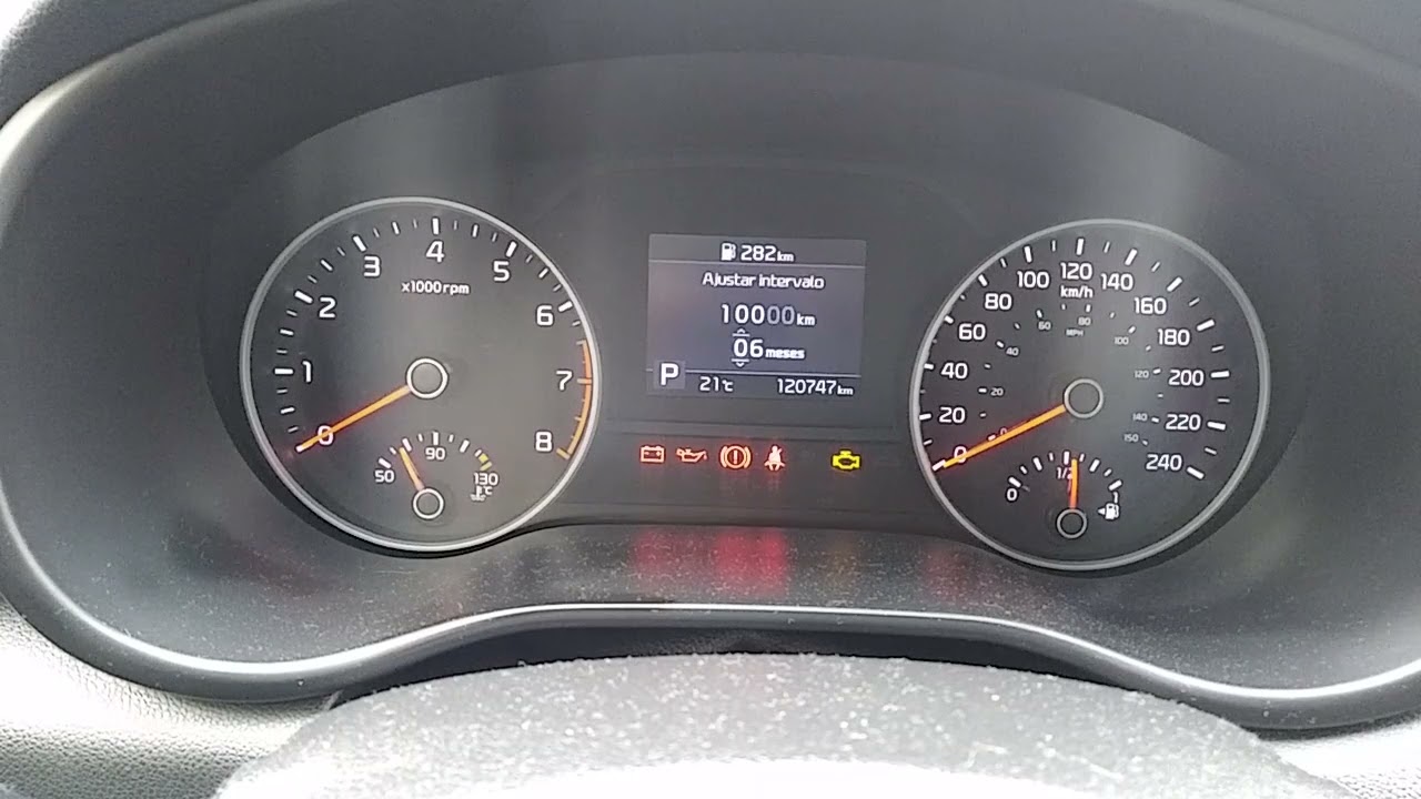 Cómo borrar servicio de una Kia Sportage 2020