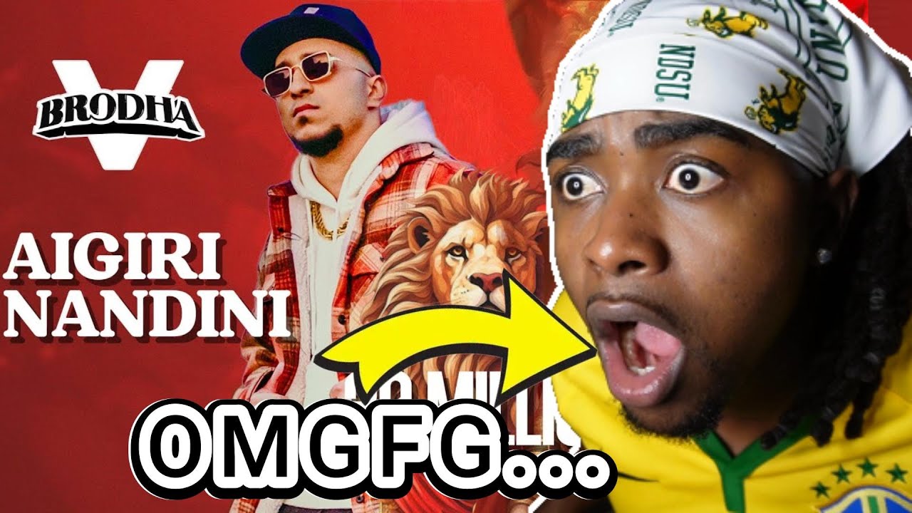 🇮🇳NON-INDIAN REACTS TO!! BRODHA V AIGIRI NANDINI [Hip Hop Version] - LIVE in Bangalore (REACTION!!)