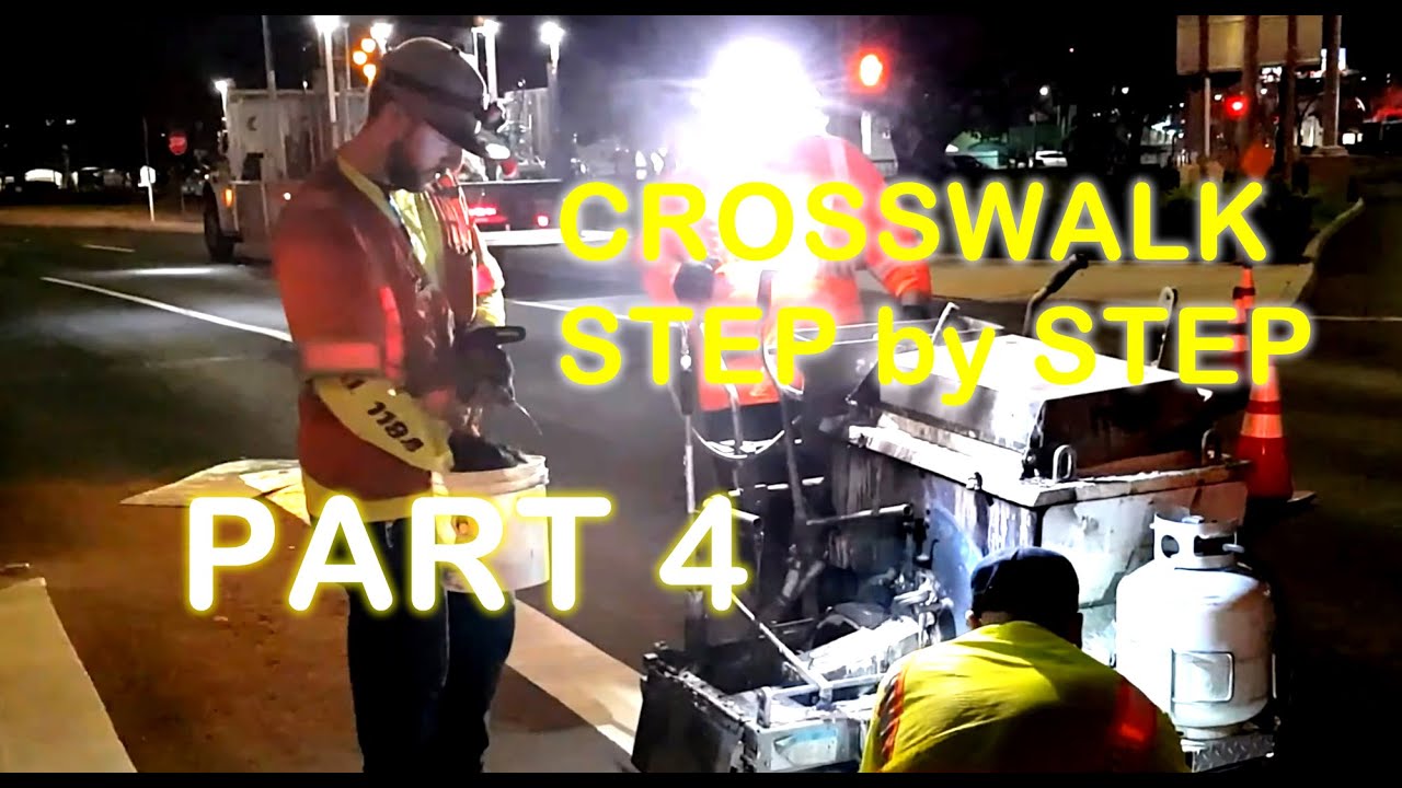 USA - STEP by STEP - PEDESTRIAN CROSSWALK LAX AIRPORT - PART 4 @MasterWorkers