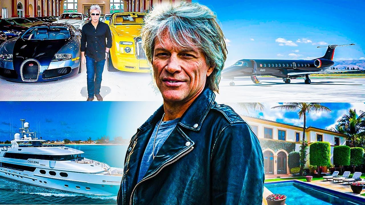 Essa é a Vida Luxuosa de Bon Jovi atualmente em 2023